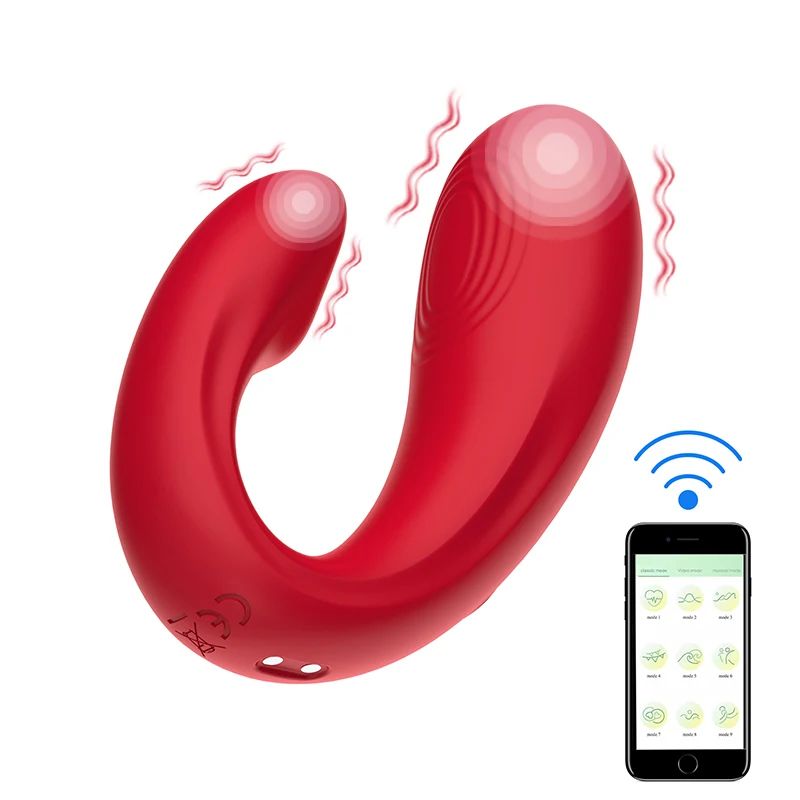 App Control Rechargeable Silicone G-spot Vibrator Liquid Waterproof