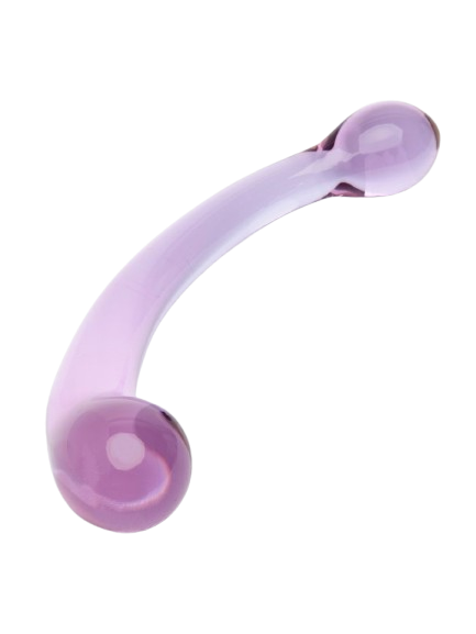 Sensual Glass Double-Ended G-Spot Dildo